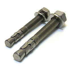 A2 A4 Stainless Steel M6-M24 Wedge Anchor
