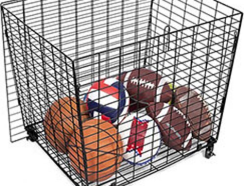 Sports Lockable Ball Storage Cage for Garage