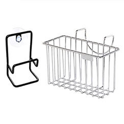 Sink storage rack sponge soap holder for kitchen