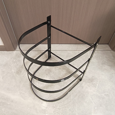 Metal Baker's Cooling Rack - 4-Tier Baker's Shelf for Baking Sheets, Pizza Stones and Muffin Tins - Great for Crafts and Organization - Folds Flat for Easy Storage 